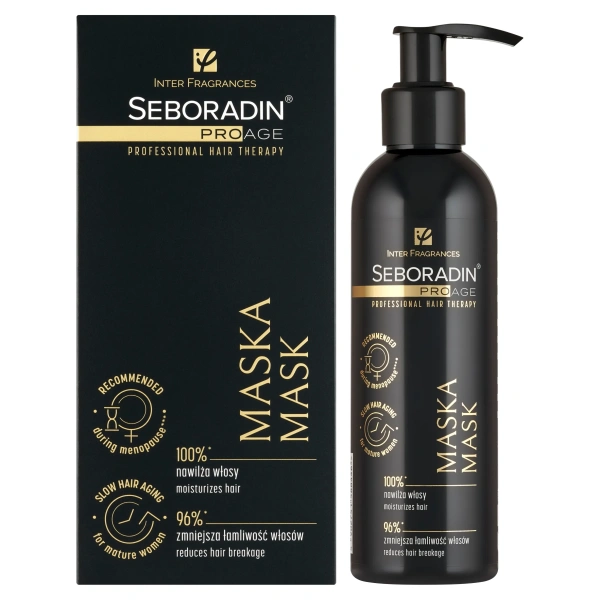 SEBORADIN Pro Age maska do włosów nawilżająca 200ml