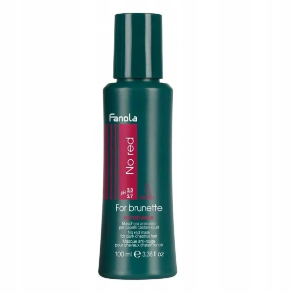 FANOLA No Red maska do włosów brązowych 100ml
