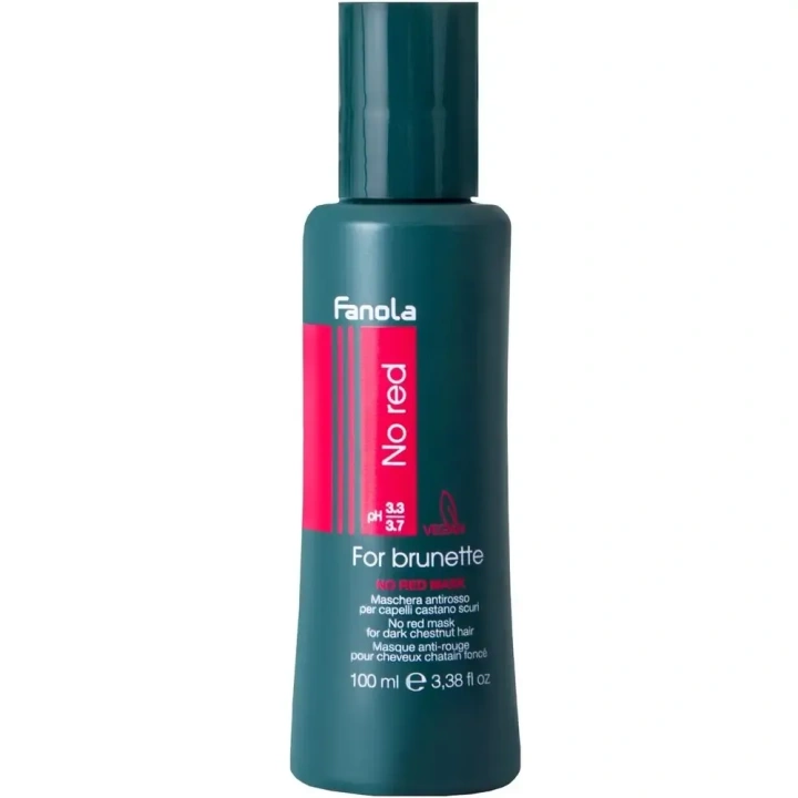 FANOLA No Red maska do włosów brązowych 100ml