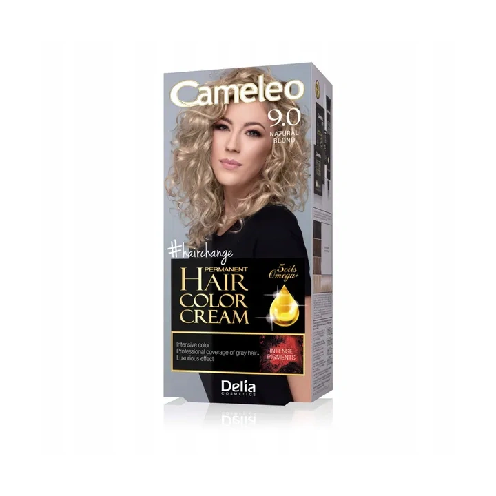 DELIA Cameleo farba do włosów Omega+ 9.0 Natural Blond 119ml