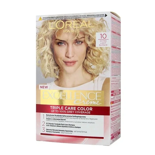 LOREAL Excellence Creme New farba do włosów 10 Bardzo Jasny Blond 