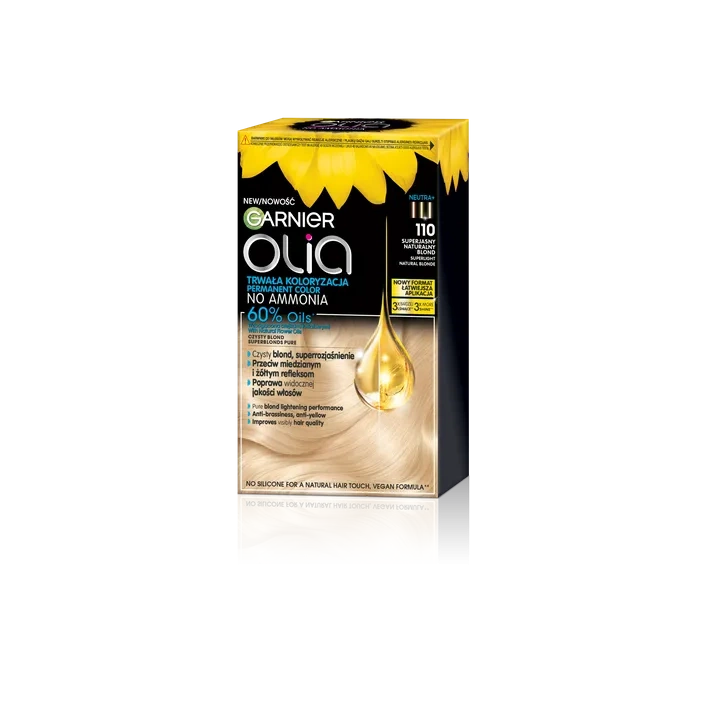 GARNIER Olia New farba do włosów 110 Super Jasny Naturalny Blond 