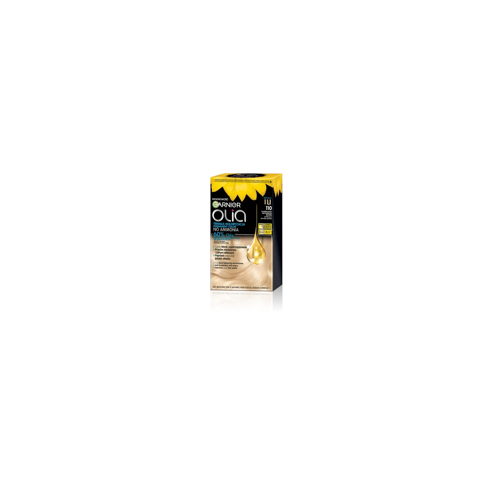 GARNIER Olia New farba do włosów 110 Super Jasny Naturalny Blond 