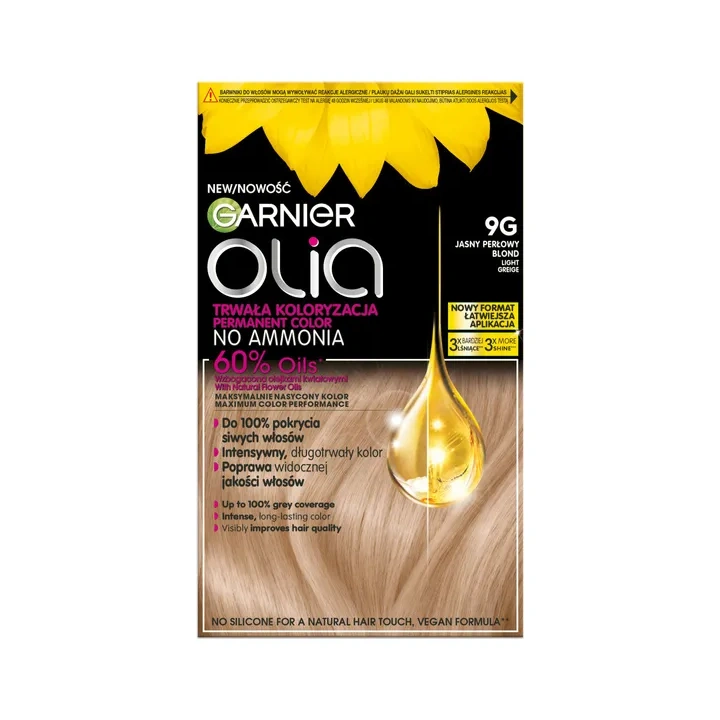 GARNIER Olia New farba do włosów 9G Jany Perłowy Blond 