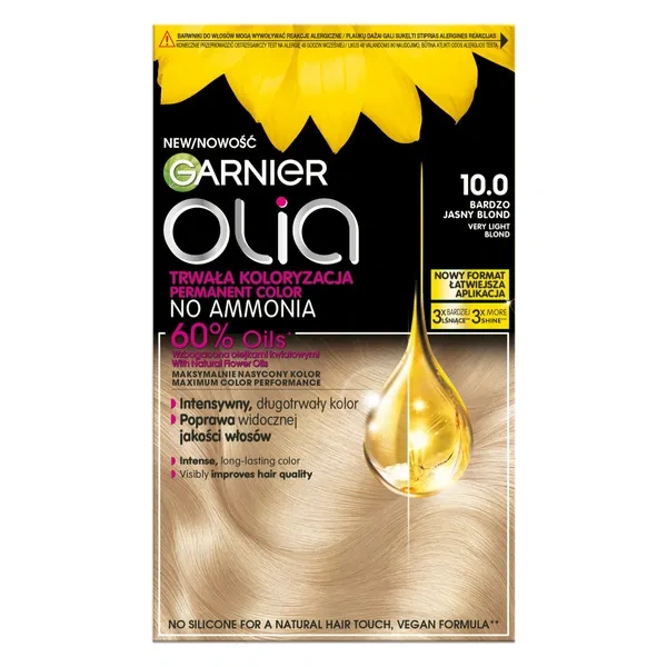 GARNIER Olia New farba do włosów 10.0 Bardzo Jany Blond