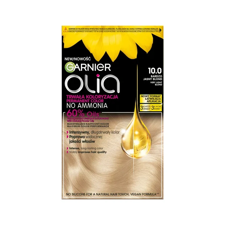 GARNIER Olia New farba do włosów 10.0 Bardzo Jany Blond 