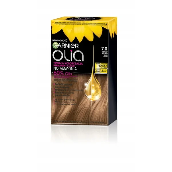 GARNIER Olia New farba do włosów 7.0 Ciemny Blond 