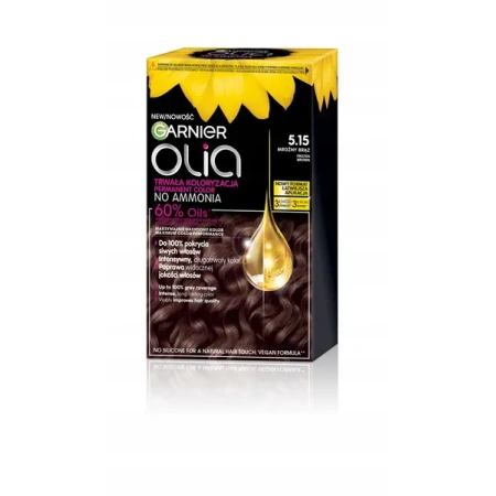 GARNIER Olia New farba do włosów 5.15 Mroźny Brąz 