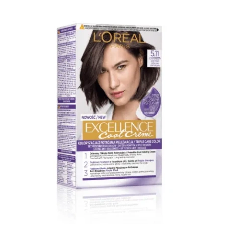 LOREAL Excellence Creme farba do włosów 5.11