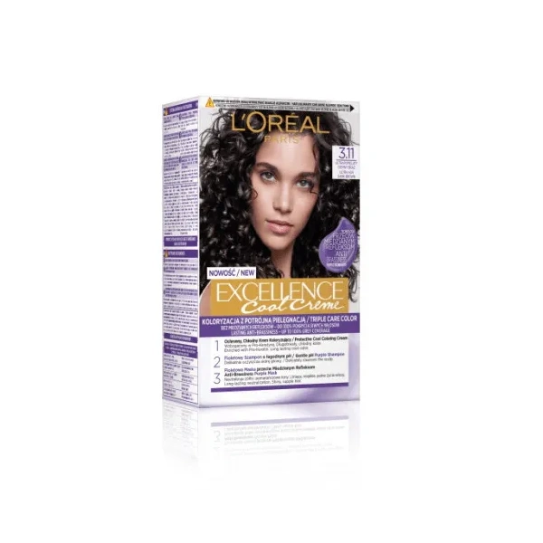 LOREAL Excellence Creme farba do włosów 3.11