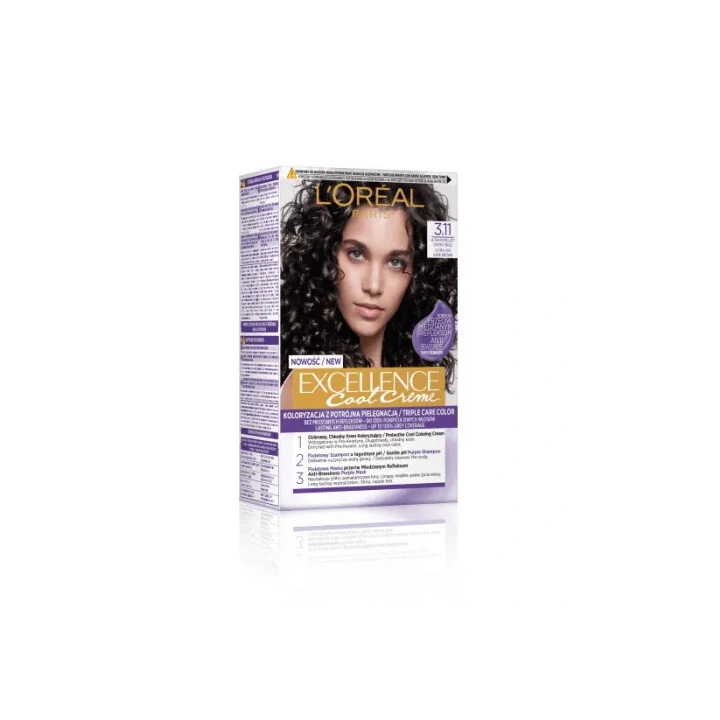 LOREAL Excellence Creme farba do włosów 3.11