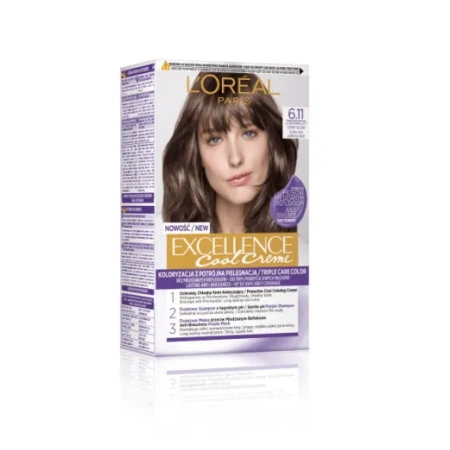LOREAL Excellence Creme farba do włosów 6.11