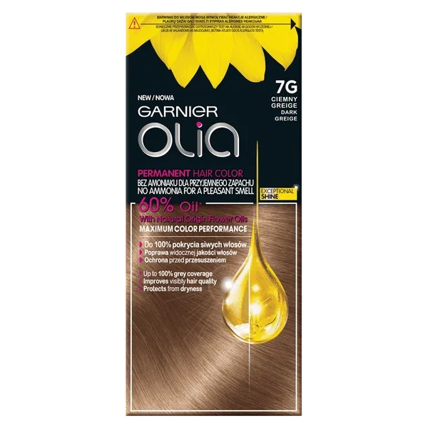 GARNIER Olia farba do włosów 7G