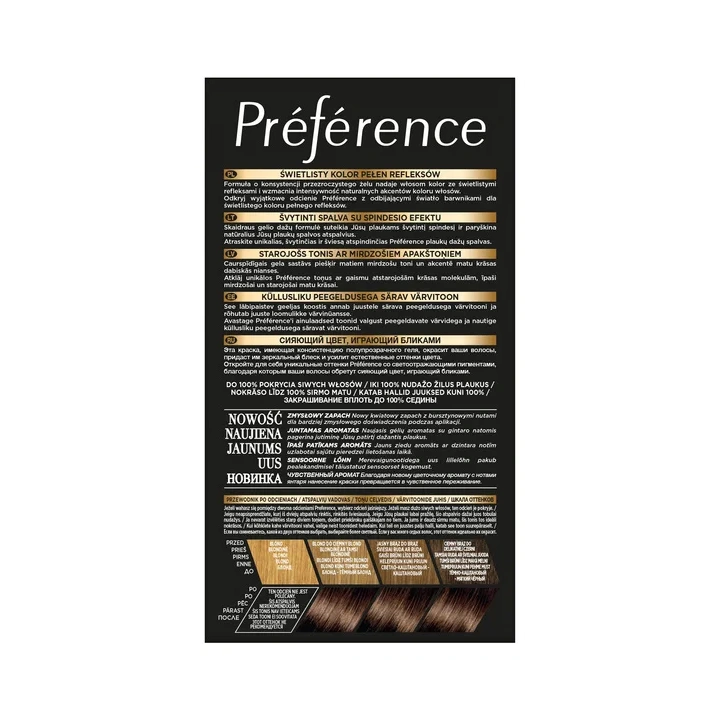 LOREAL Preference farba do włosów 4 Tahiti Brąz