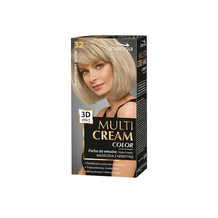 JOANNA Multi Cream Color farba do włosów 32 Platynowy Blond
