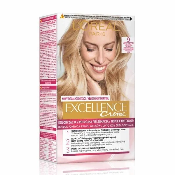 LOREAL Excellence Creme farba do włosów 9