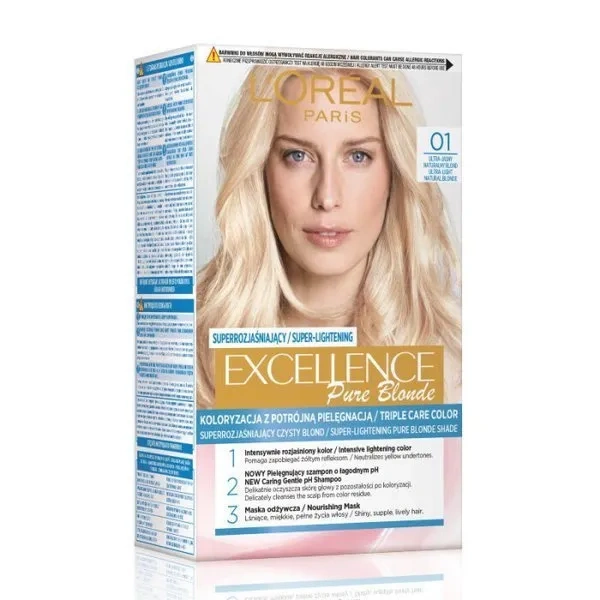 LOREAL Excellence Creme farba do włosów 01