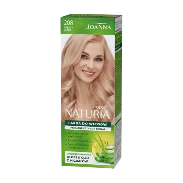 JOANNA Naturia Color farba do włosów 208 Różany Blond