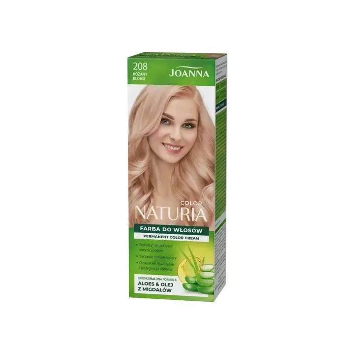 JOANNA Naturia Color farba do włosów 208 Różany Blond