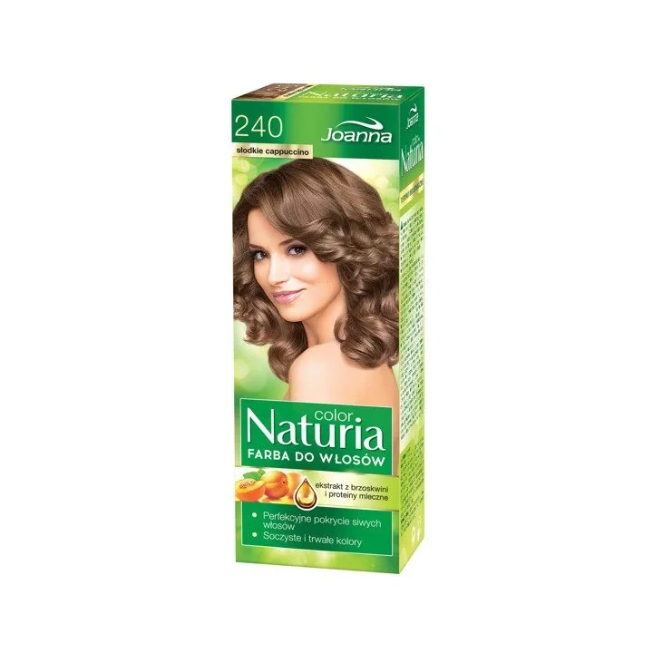 JOANNA Naturia Color farba do włosów 240 Słodkie Cappuccino