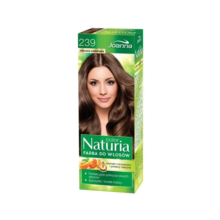 JOANNA Naturia Color farba do włosów 239 Mleczna Czekolada