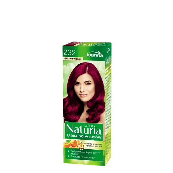 JOANNA Naturia Color farba do włosów 232 Dojrzała Wiśnia