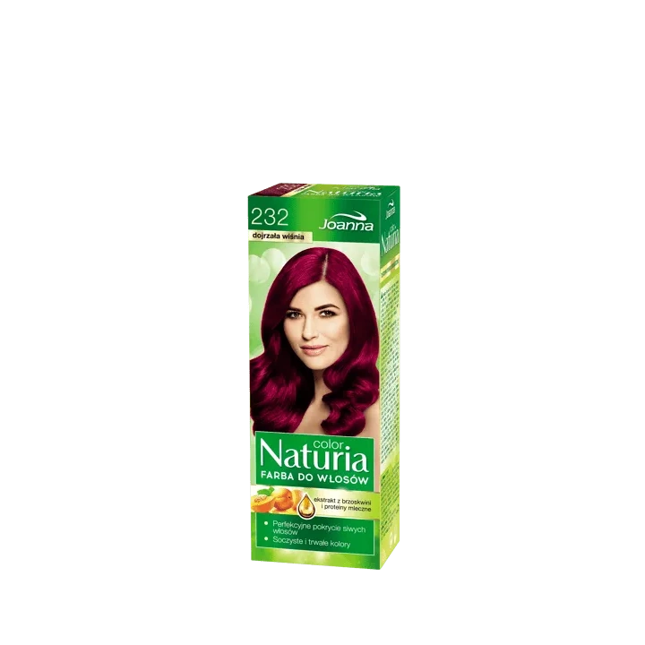JOANNA Naturia Color farba do włosów 232 Dojrzała Wiśnia