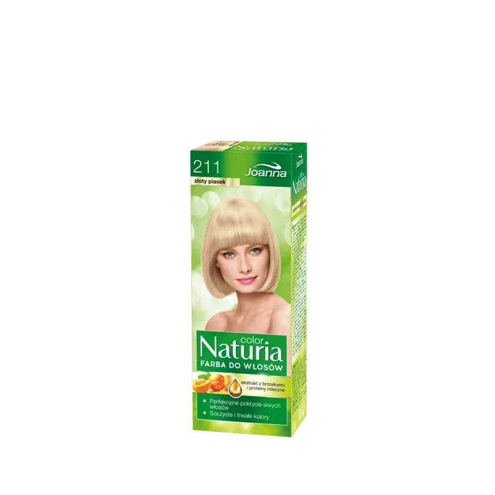 JOANNA Naturia Color farba do włosów 211 Złoty Piasek