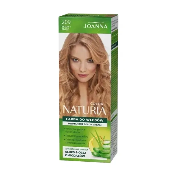 JOANNA Naturia Color farba do włosów 209 Beżowy Blond