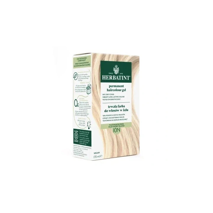 HERBATINT Ziołowa farba do włosów 10N Platynowy Blond