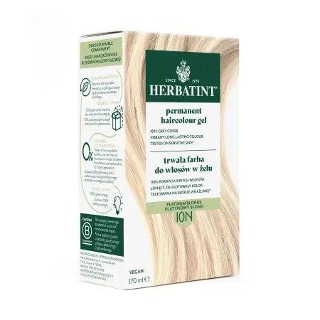 HERBATINT Ziołowa farba do włosów 10N Platynowy Blond