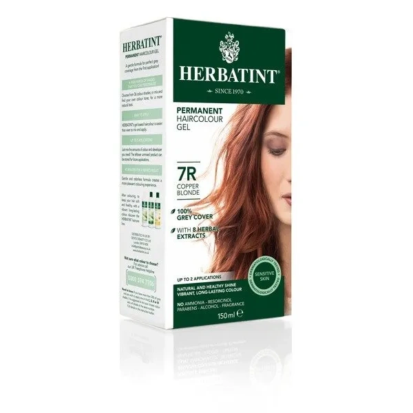 HERBATINT Ziołowa farba do włosów 7R Miedziany Blond