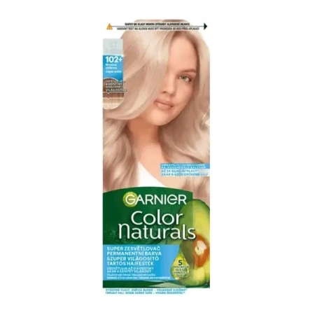 GARNIER Color Naturals Creme farba do włosów 102+ Mrożny Srebrny Blond