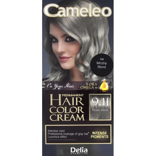 DELIA Cameleo farba do włosów permanentna 9.11 Frozen Blond Omega+