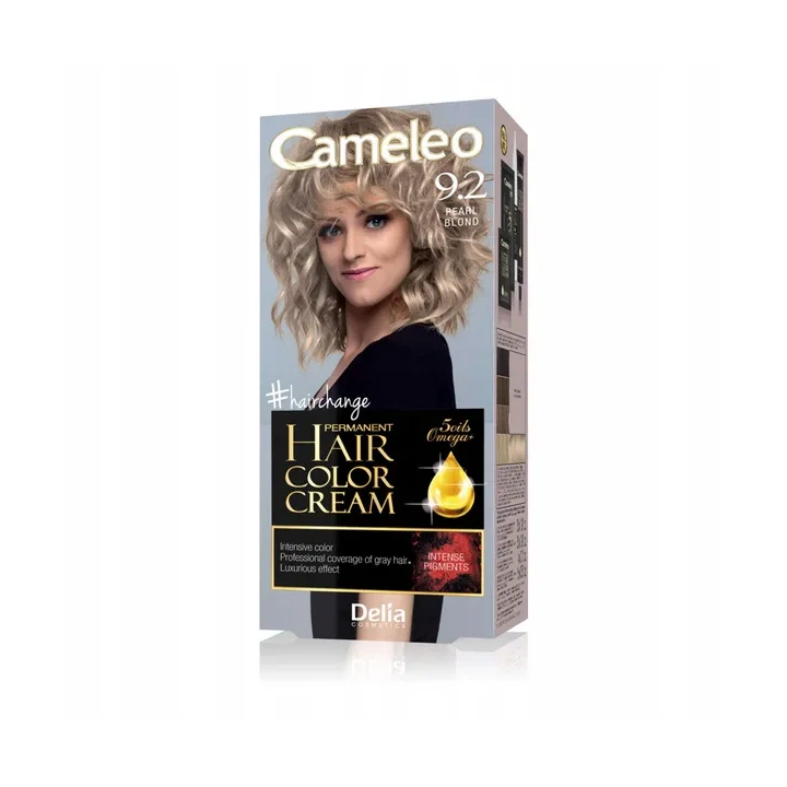 DELIA Cameleo farba do włosów permanentna 9.2 Pearl Blond Omega+