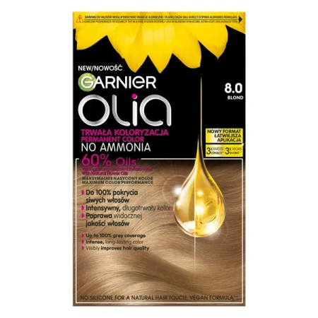 GARNIER Olia farba do włosów 8.0 Blond 174ml