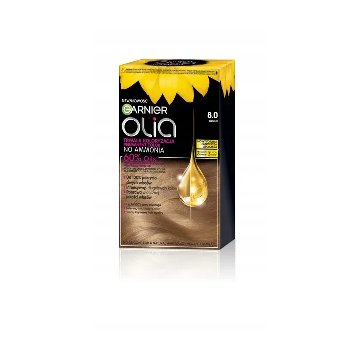 GARNIER Olia farba do włosów 8.0 Blond 174ml