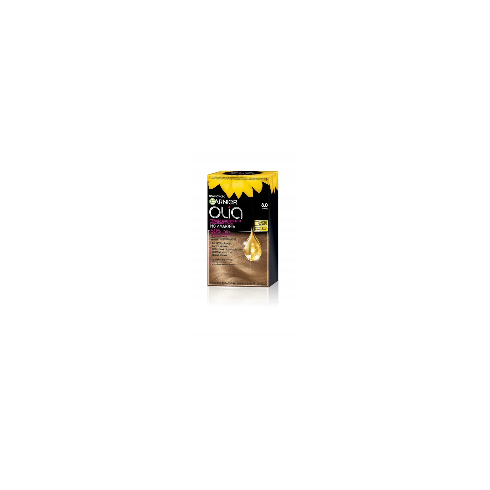 GARNIER Olia farba do włosów 8.0 Blond 174ml