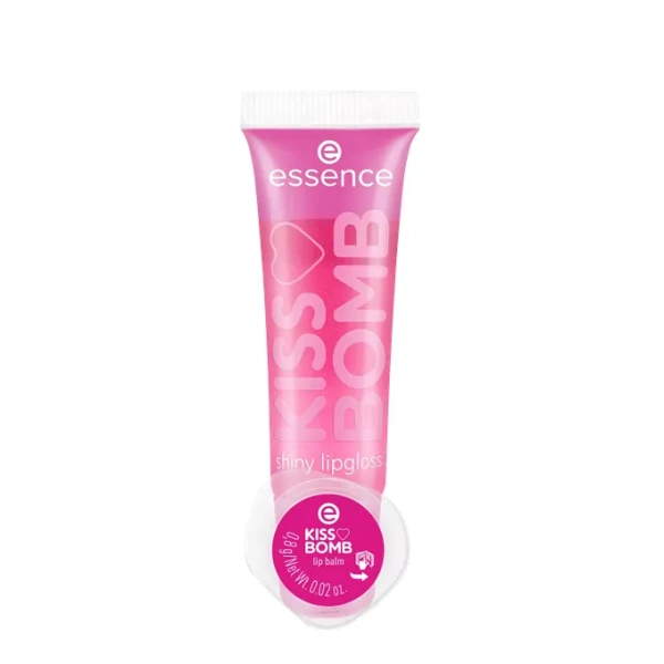ESSENCE Kiss Bomb błyszczyk shiny lipgloss z balsamem do ust 10ml