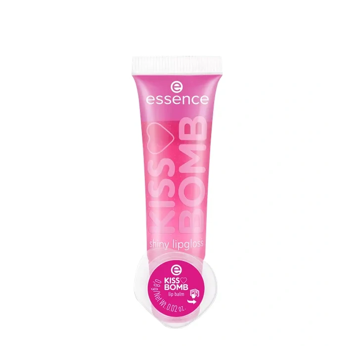 ESSENCE Kiss Bomb błyszczyk shiny lipgloss z balsamem do ust 10ml