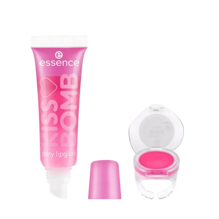 ESSENCE Kiss Bomb błyszczyk shiny lipgloss z balsamem do ust 10ml