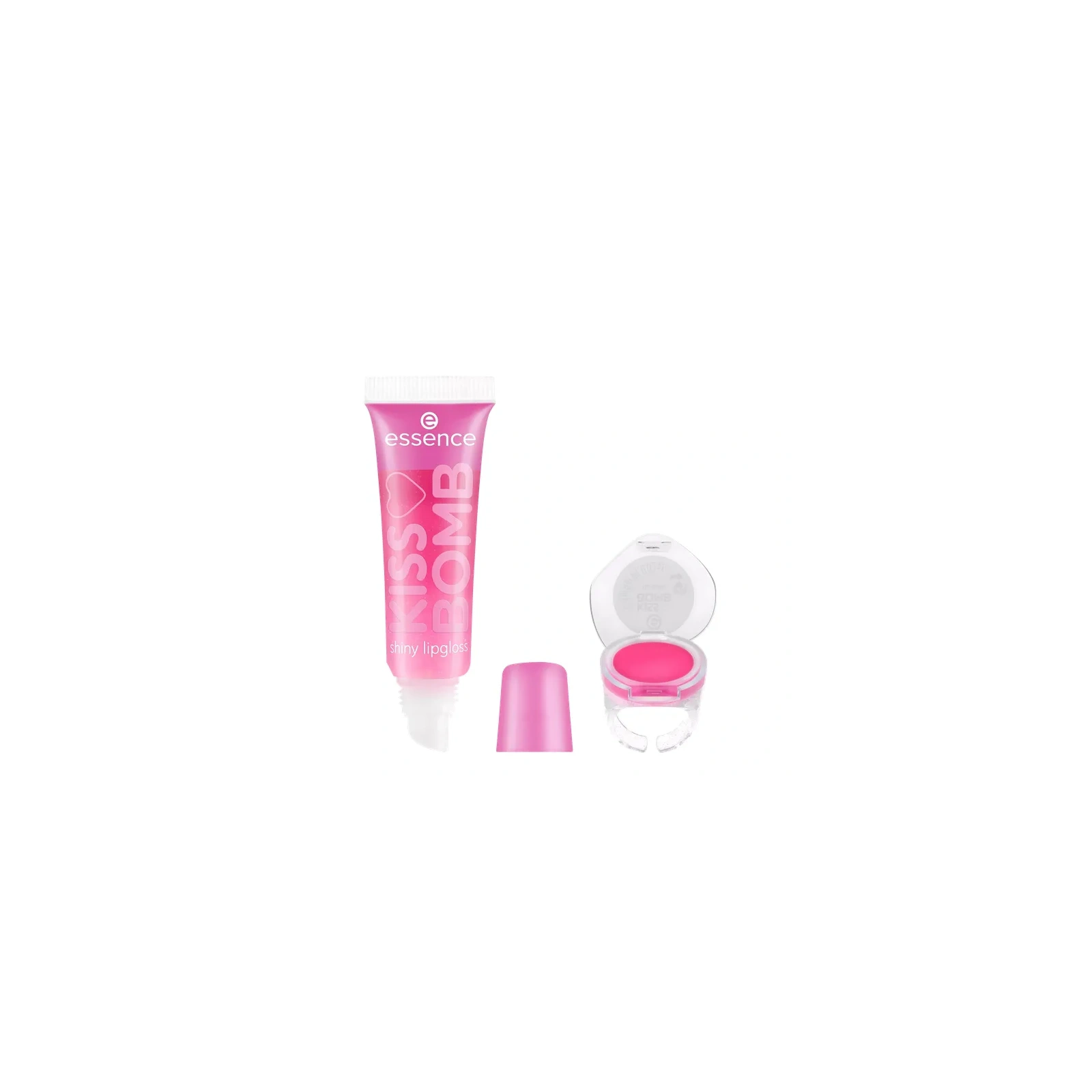 ESSENCE Kiss Bomb błyszczyk shiny lipgloss z balsamem do ust 10ml