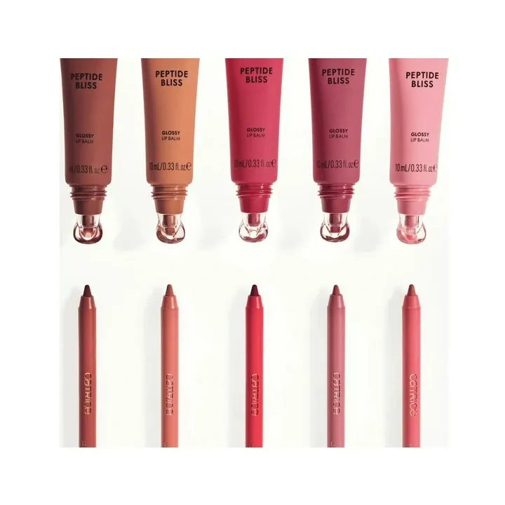 CATRICE Peptide Bliss lśniący balsam do ust 040 Toffee Touched 10ml