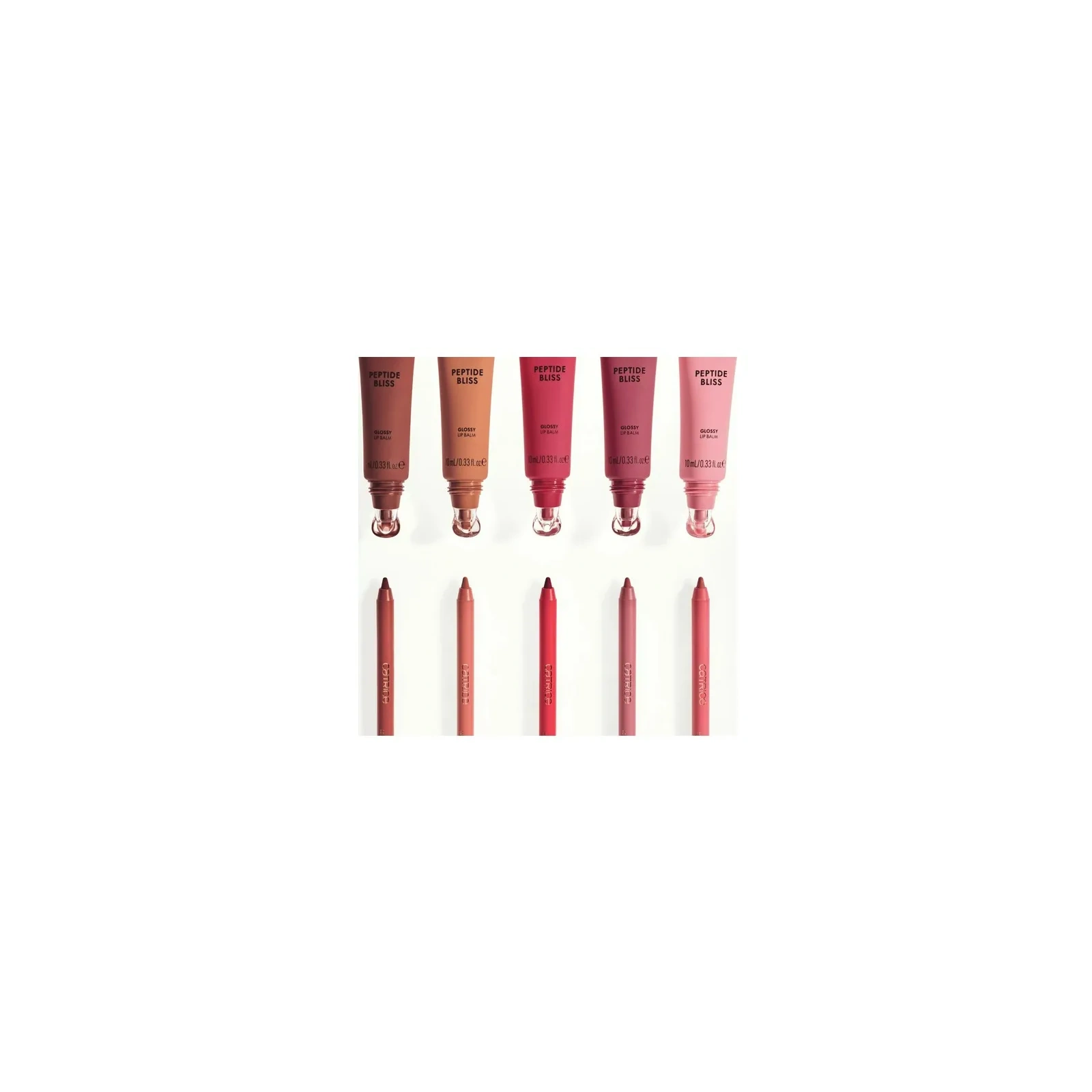 CATRICE Peptide Bliss lśniący balsam do ust 040 Toffee Touched 10ml