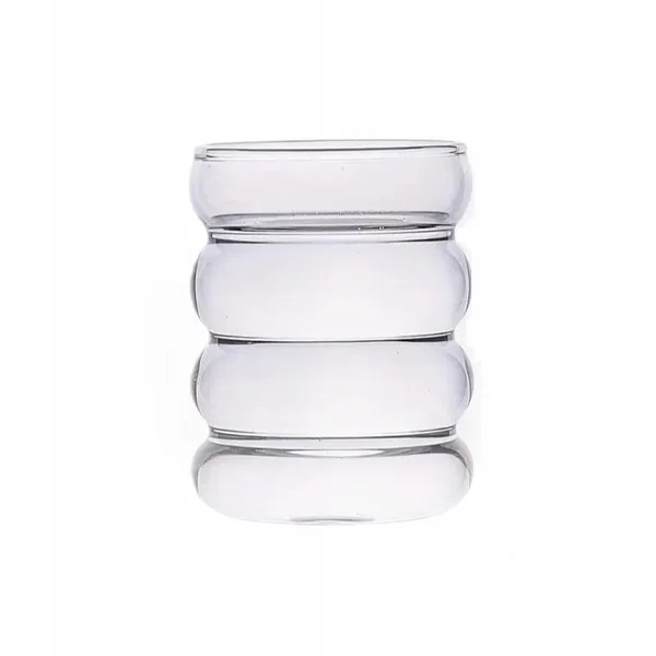 ECARLA szklanka do kawy latte long i drinków Bubble 320ml SZK37POJ