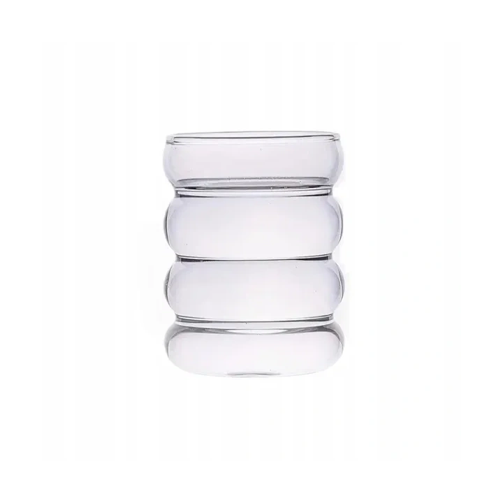 ECARLA szklanka do kawy latte long i drinków Bubble 320ml SZK37POJ