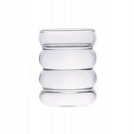 ECARLA szklanka do kawy latte long i drinków Bubble 320ml SZK37POJ