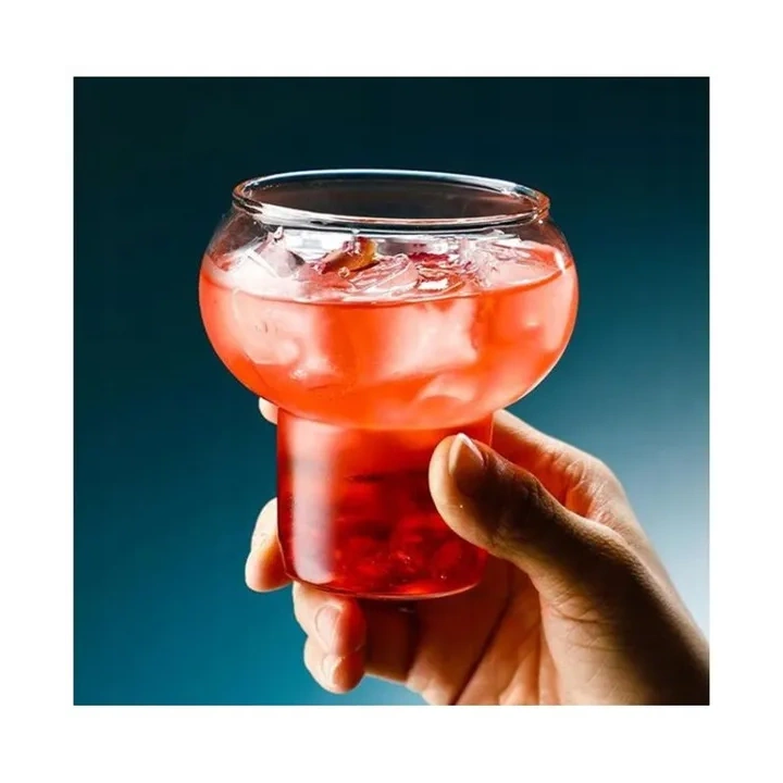 ECARLA szklanka do kawy napojów 250ml Bubble SZK132 