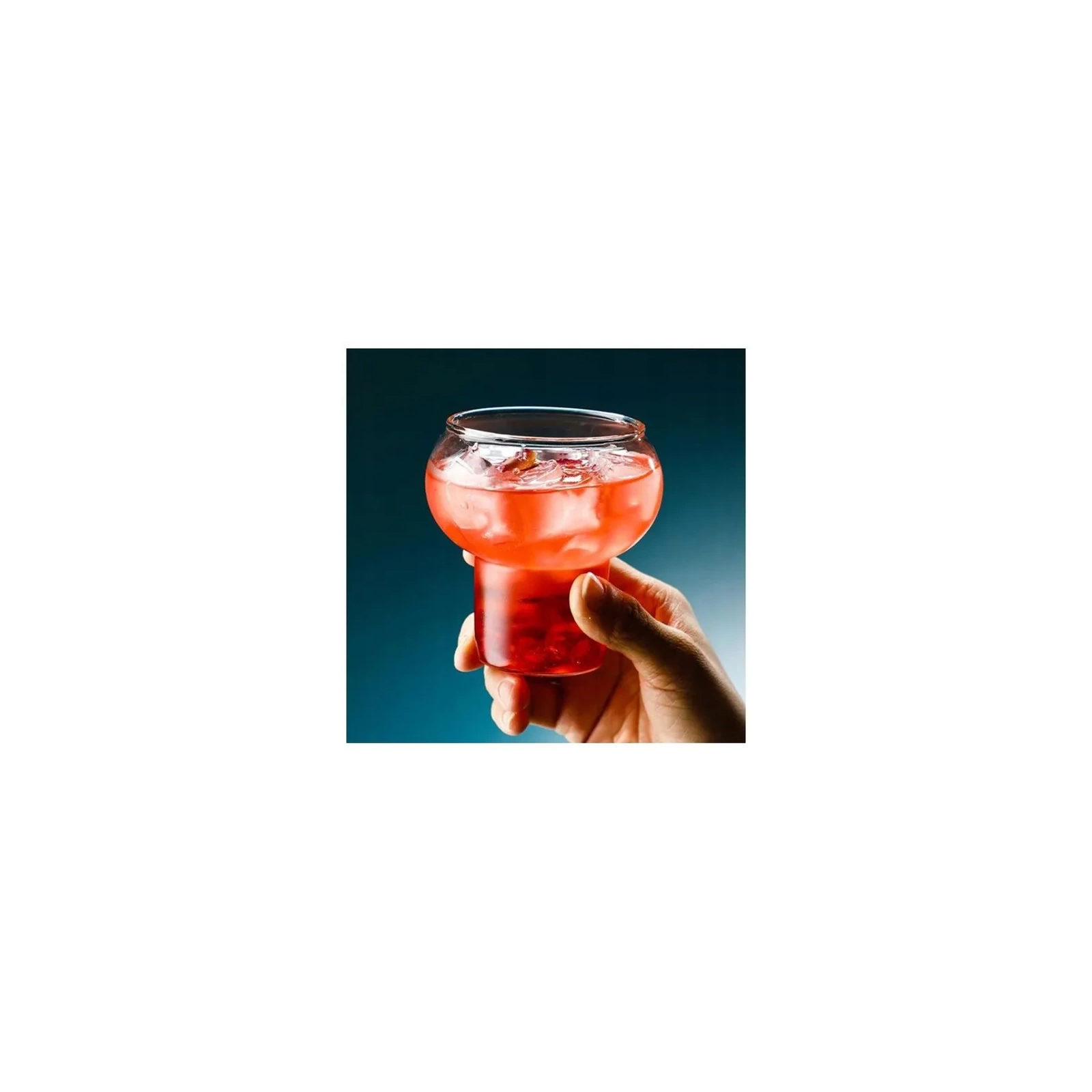 ECARLA szklanka do kawy napojów 250ml Bubble SZK132 