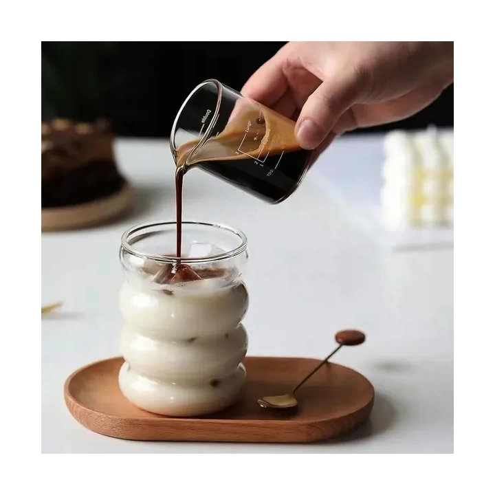 ECARLA szklanka do kawy latte long i drinków Bubble 320ml SZK37POJ